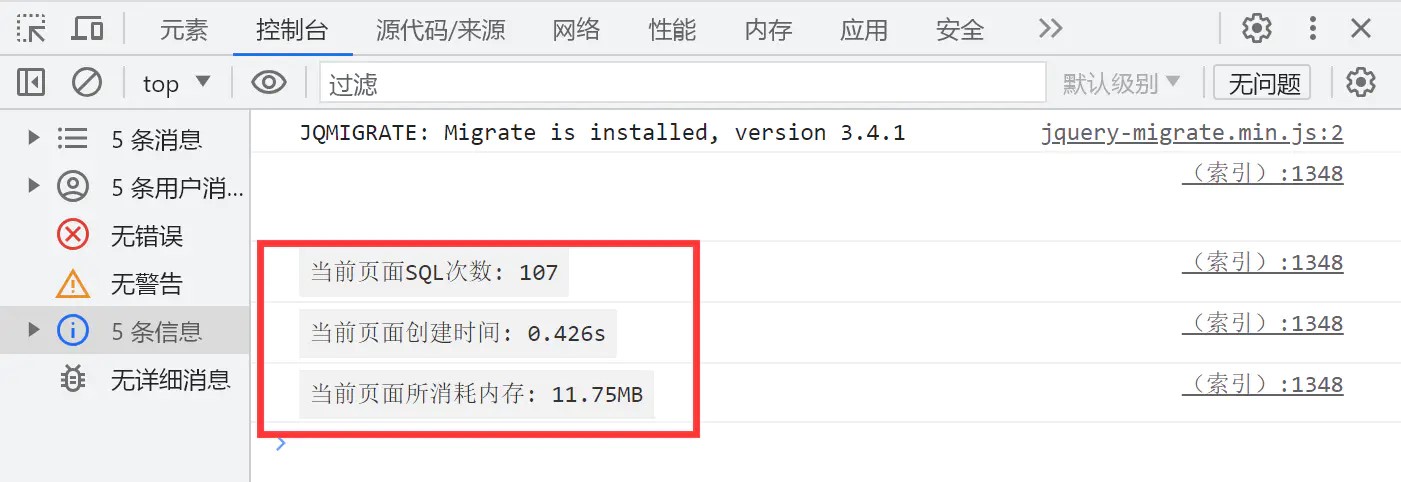 图片[1]|WordPress开发必备：查询数据库、内存、加载时间方法|TechTink技术微匠