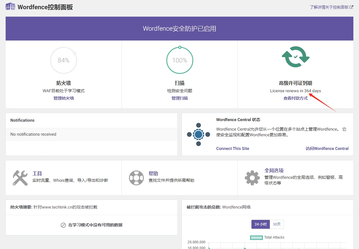 图片[8]|Wordfence安装激活及使用指南|TechTink技术微匠